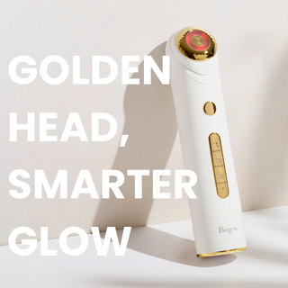 Elegra Red Light Therapy 5-in-1 LED Device with Massager - Facial Light Therapy for Skin Rejuvenation
